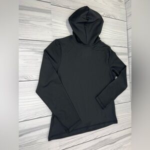 Cat & Jack Black Sweatshirt With Hoodie